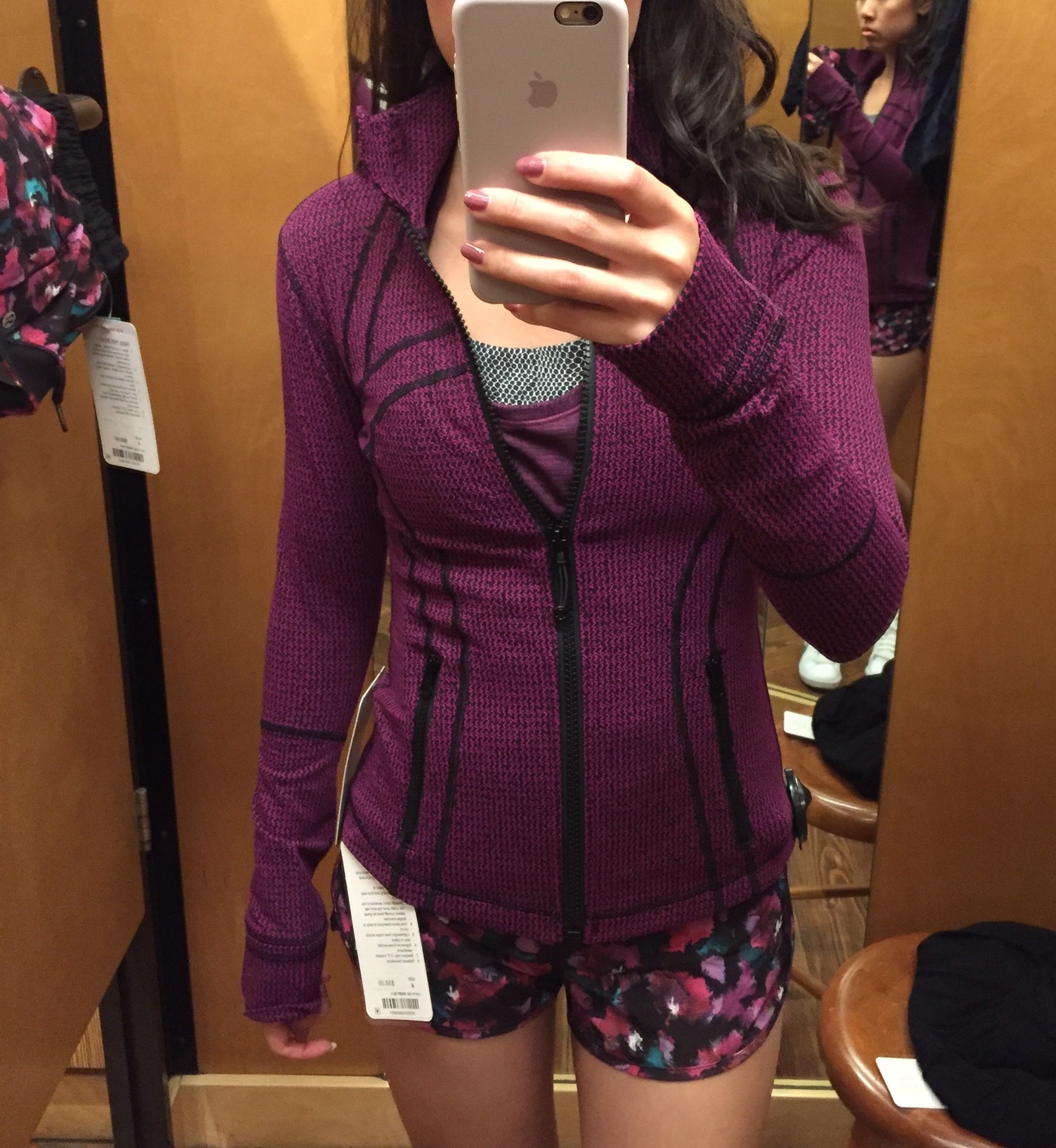 Guest Reader Photos Define Jacket in Teeny Tooth Deep Fuchsia!