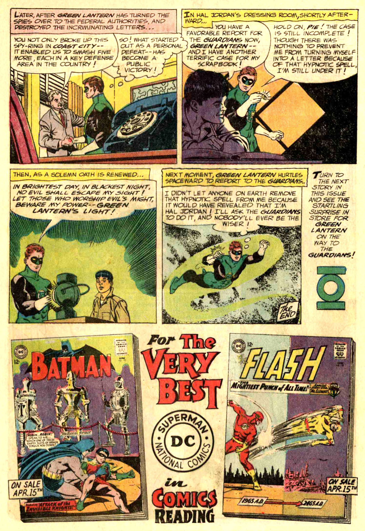 Read online Green Lantern (1960) comic -  Issue #37 - 16