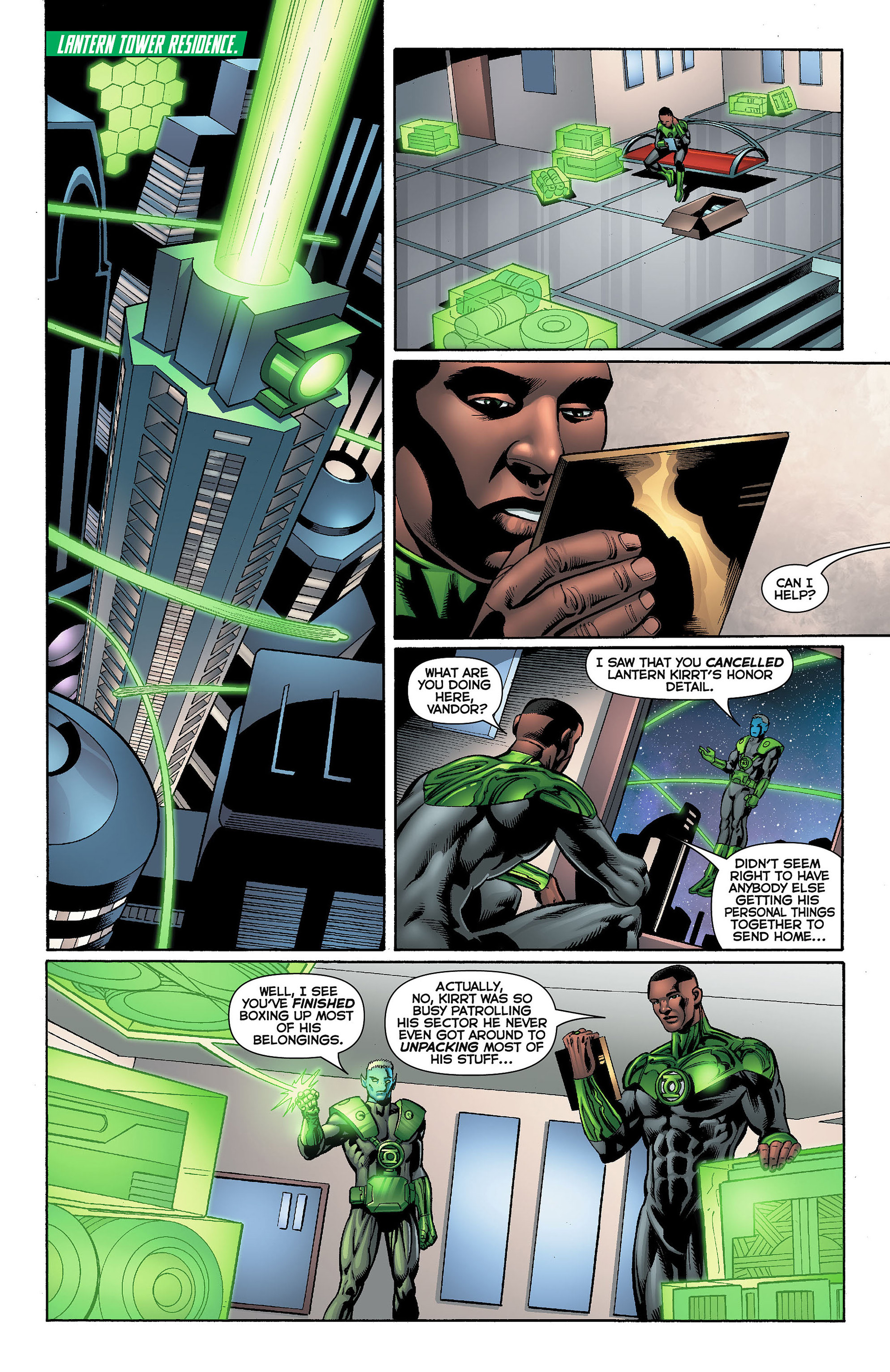 Read online Green Lantern Corps (2011) comic -  Issue #7 - 9