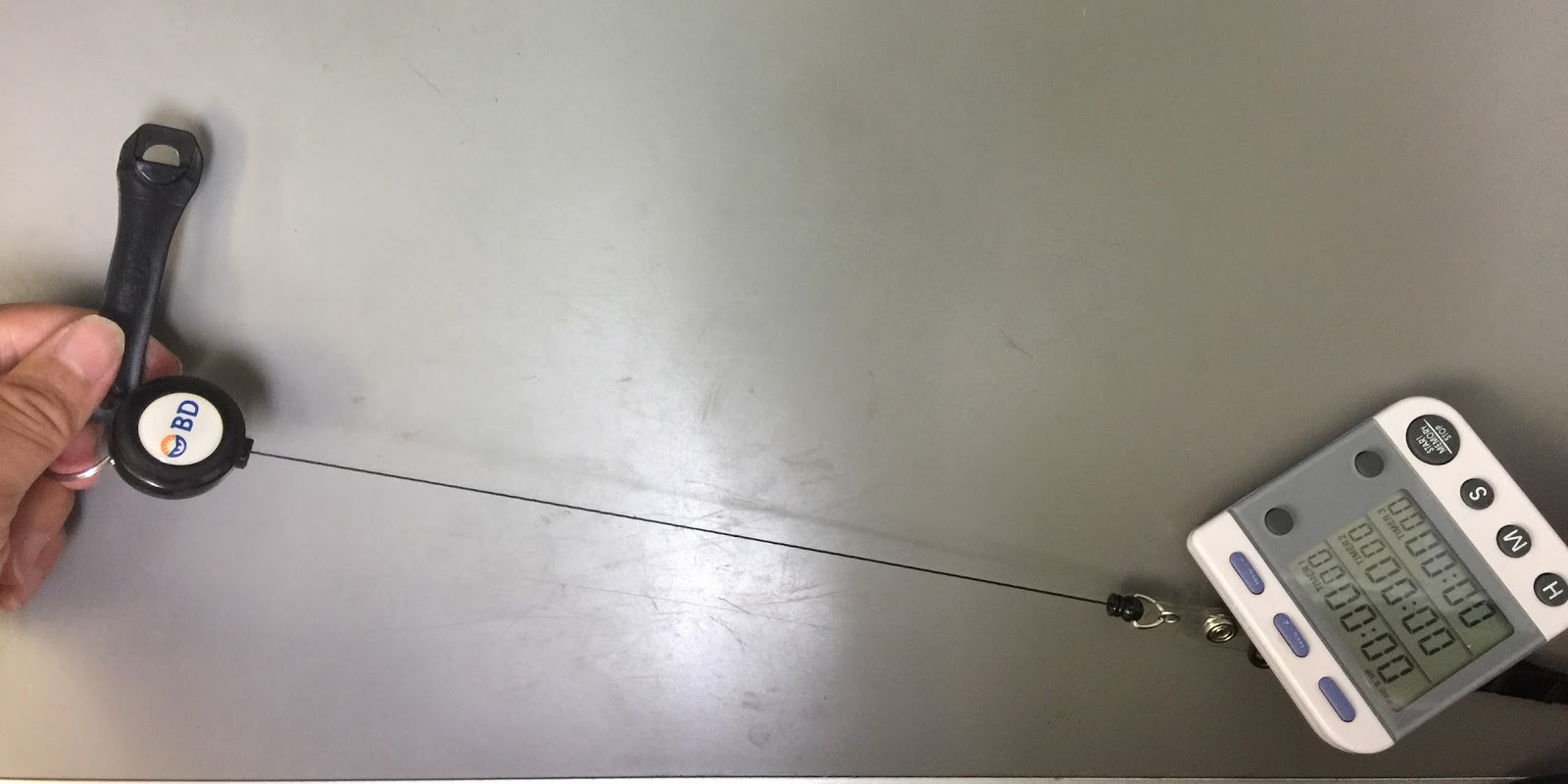 labcookbook 三連式タイマーの実験用カスタマイズ