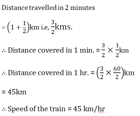 time and distance questions solution 