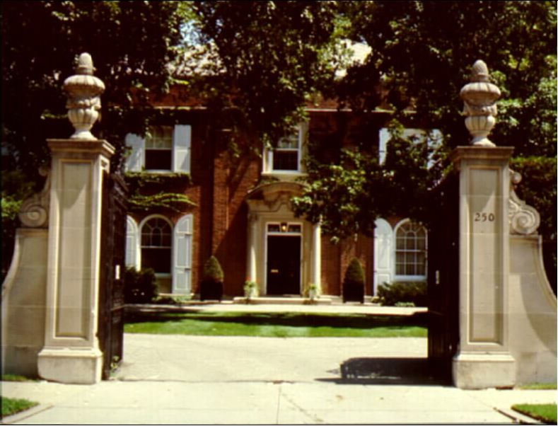 Half Pudding Half Sauce "Brookby House" Residence of John W. Blodgett