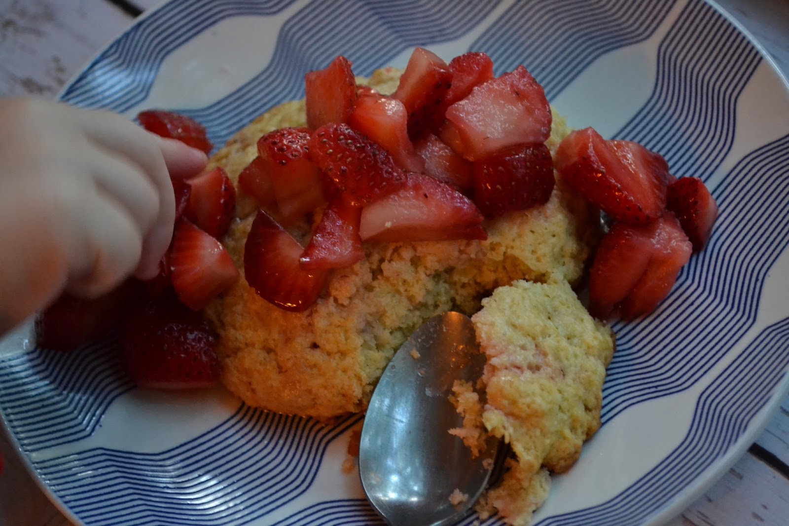 Strawberry Shortcake with Buttermilk Biscuits