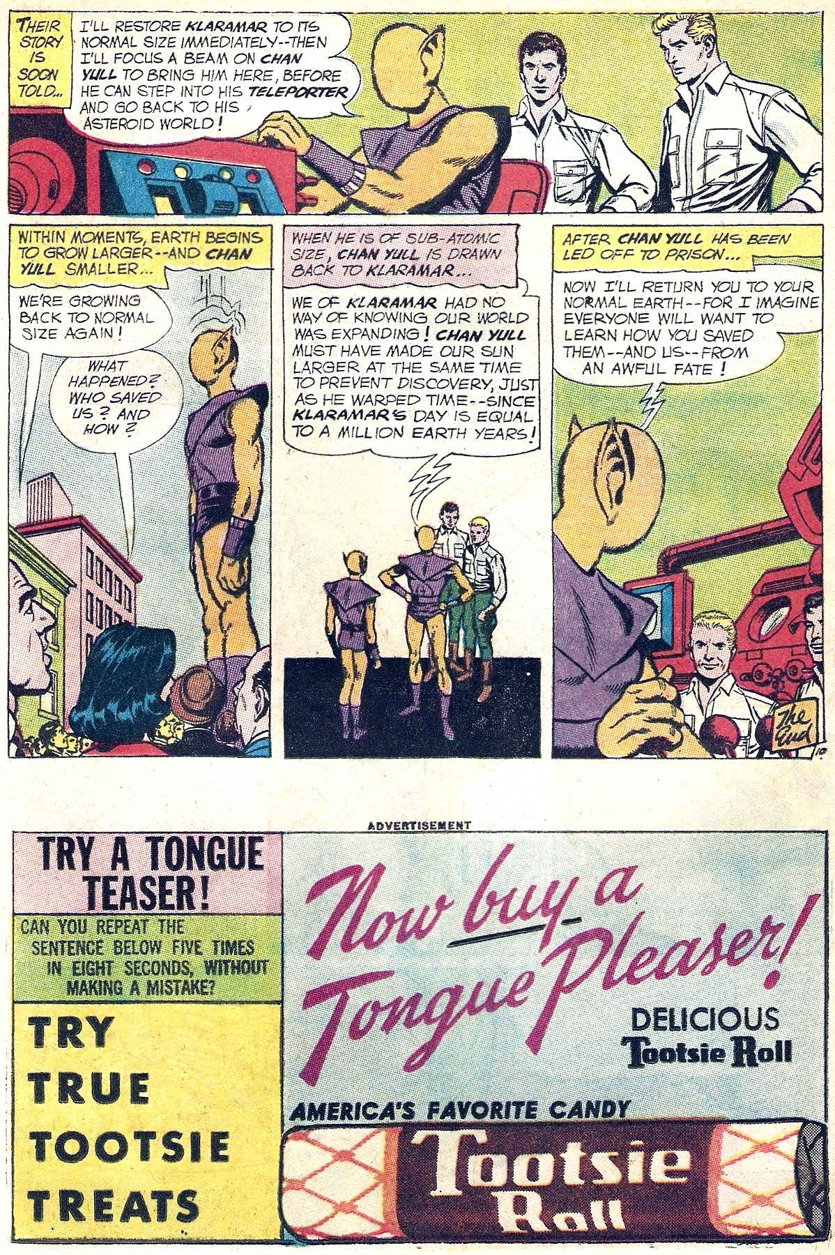 Read online Strange Adventures (1950) comic -  Issue #153 - 12