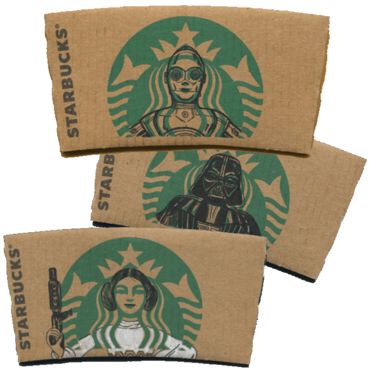 SCG ART & DESIGN Incredible STARBUCKSSLEEVE Works of Art