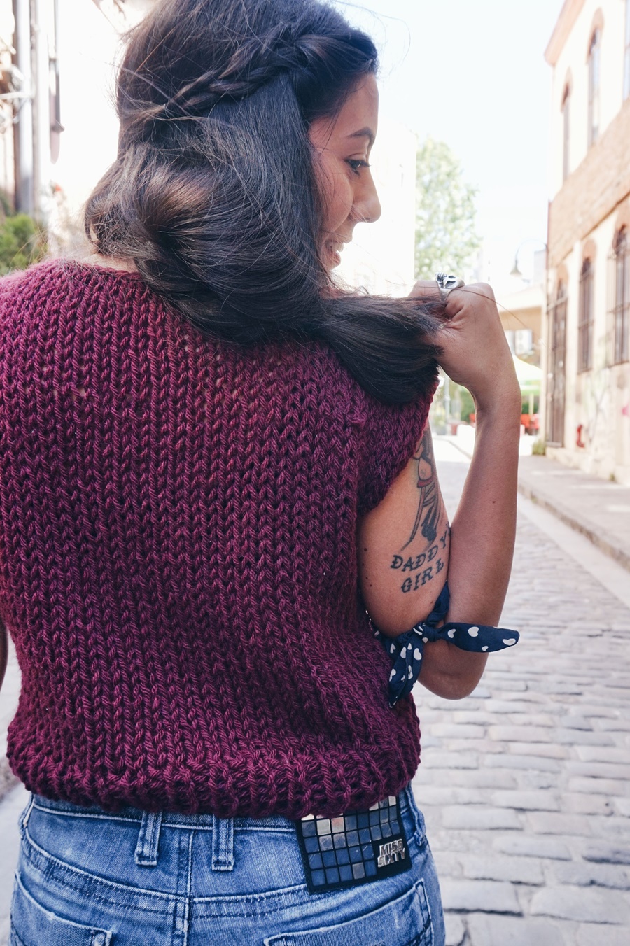 DIY KNIT CROP TOP PATTERN Little Things Blogged diy-knit-crop-top-pattern-little-things-blogged