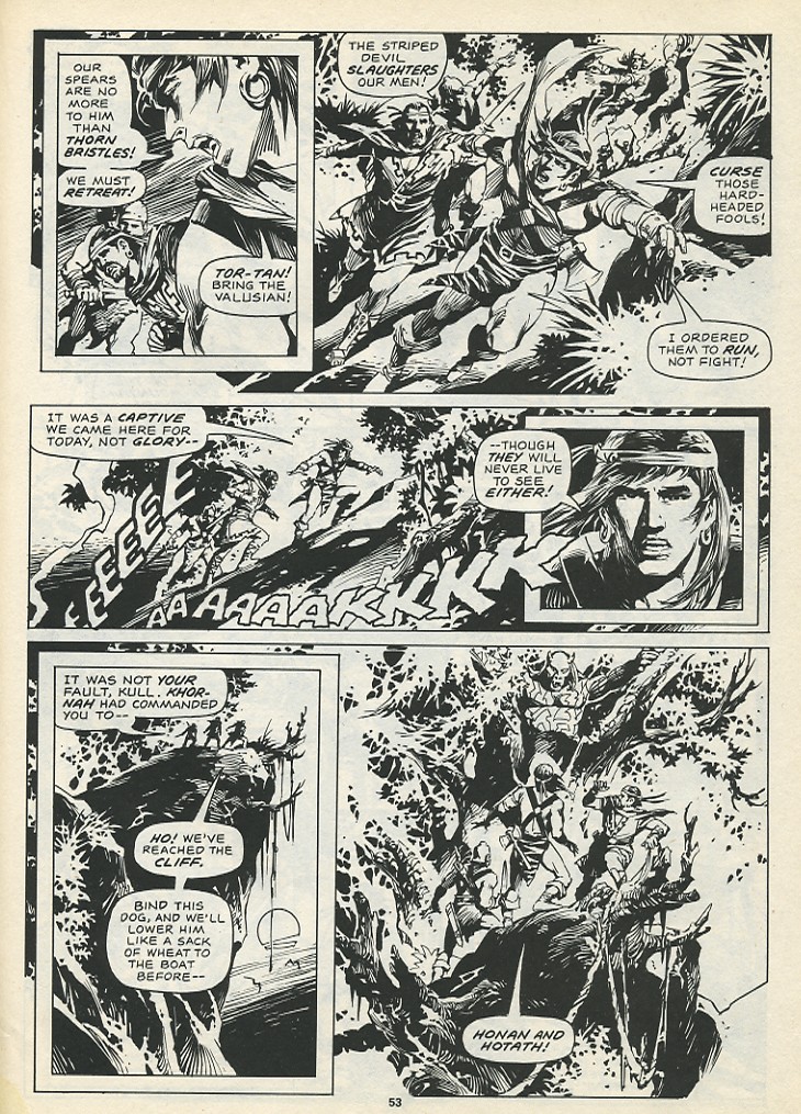 Read online The Savage Sword Of Conan comic -  Issue #197 - 55