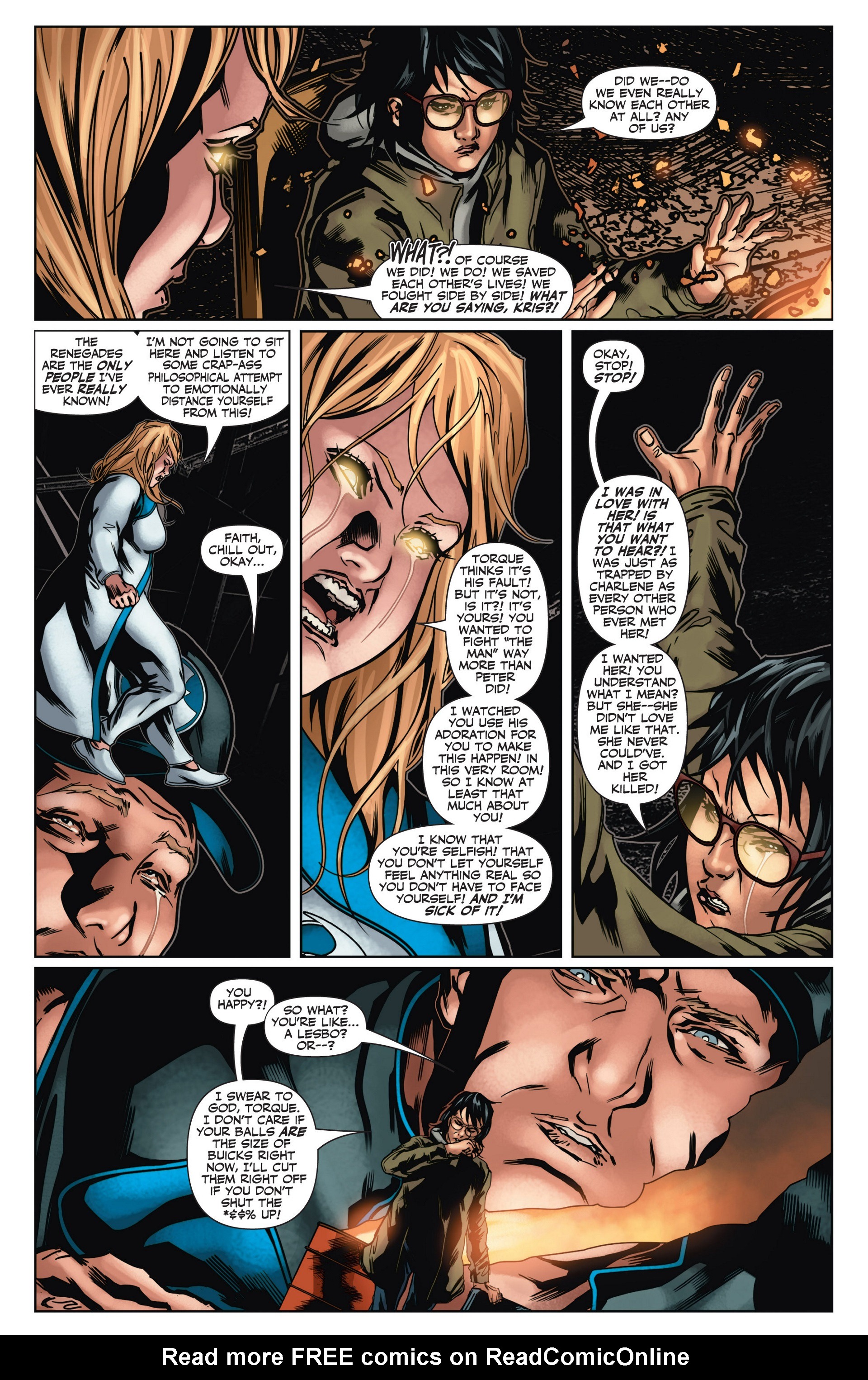 Read online Harbinger (2012) comic -  Issue #24 - 16