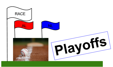 Race to the MLB Playoffs Logo