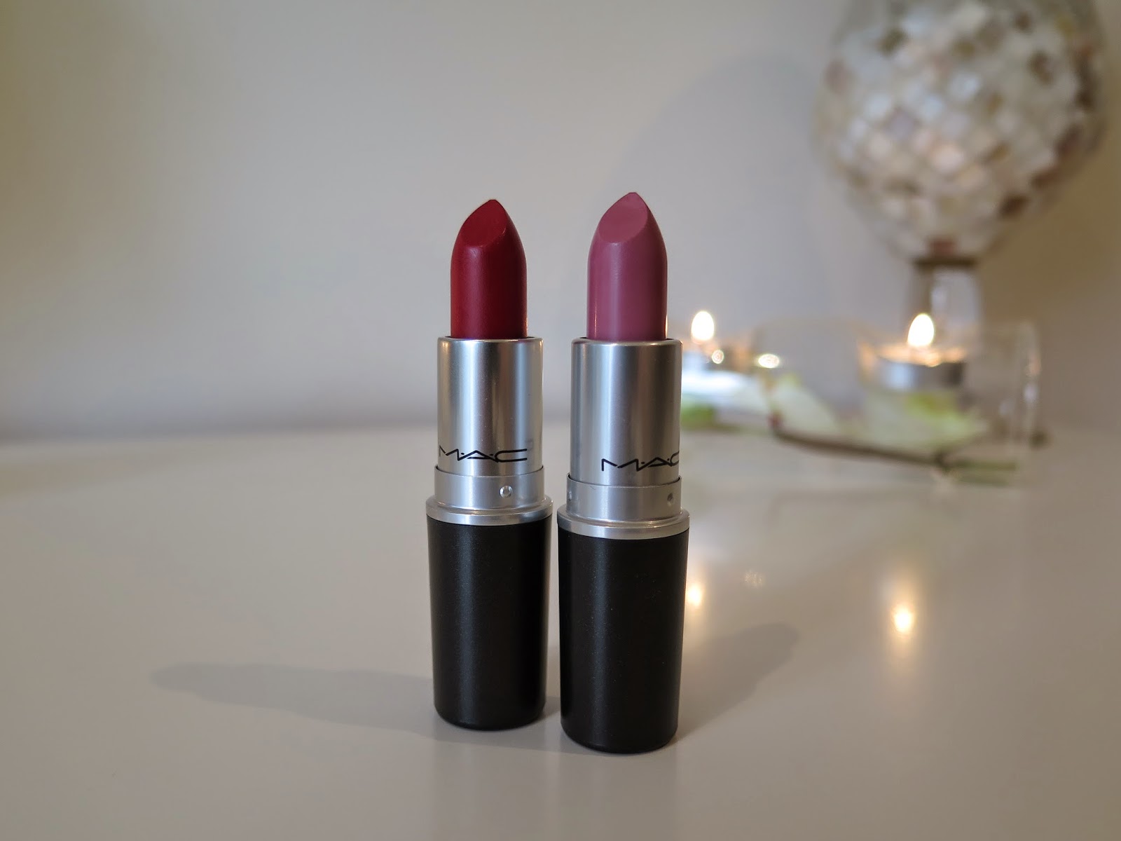 MAC lipstick, Ruby Woo, Snob