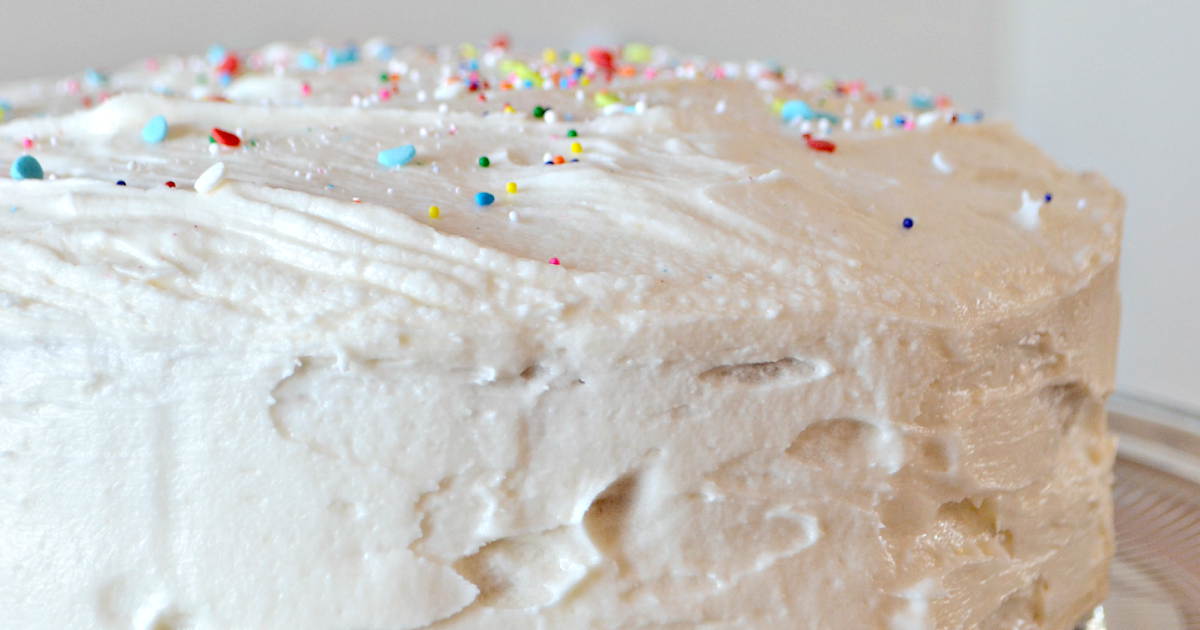 The Life of Jennifer Dawn DairyFree White Cake with Vegan Buttercream Frosting