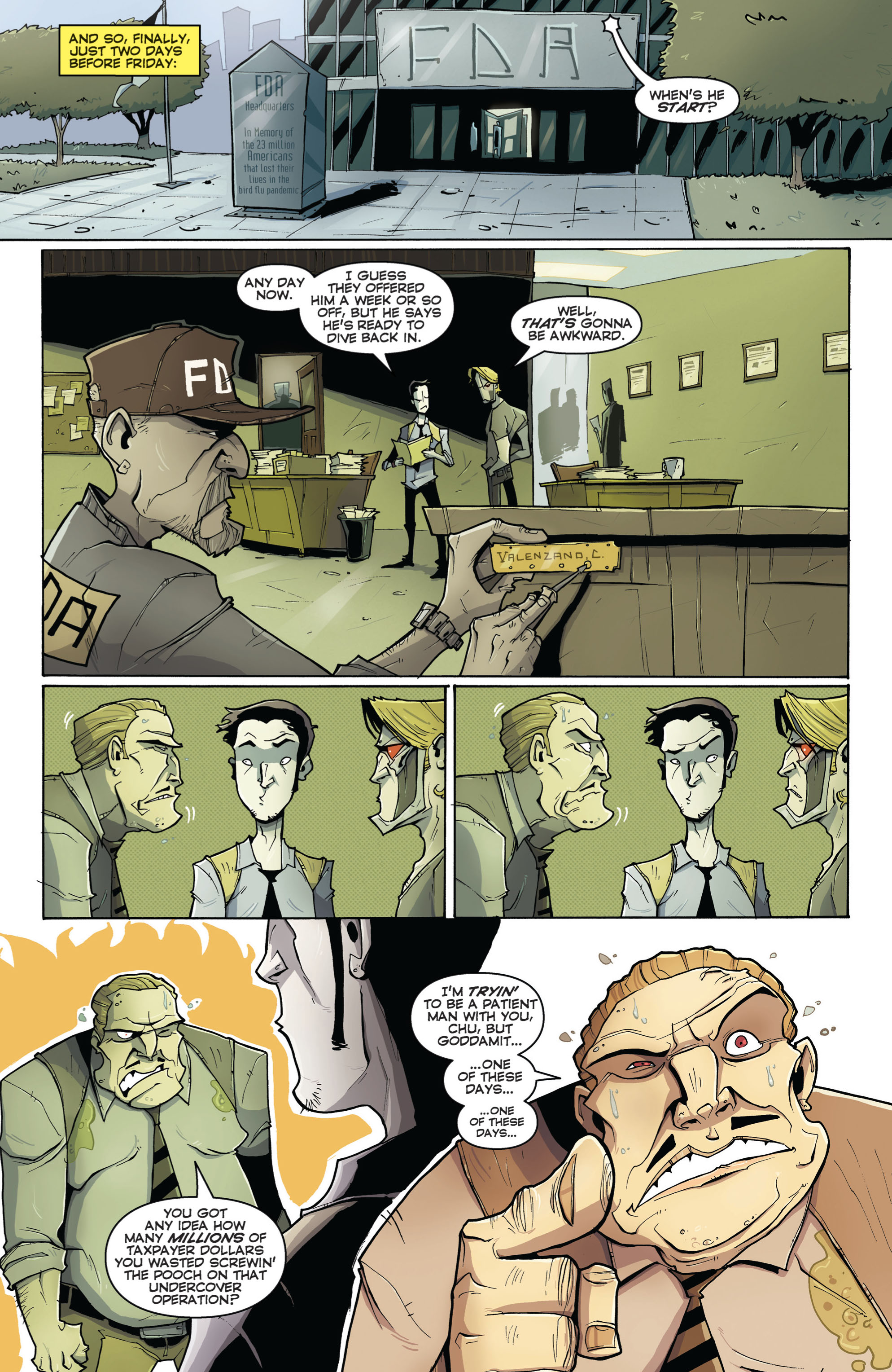 Read online Chew comic -  Issue #13 - 21