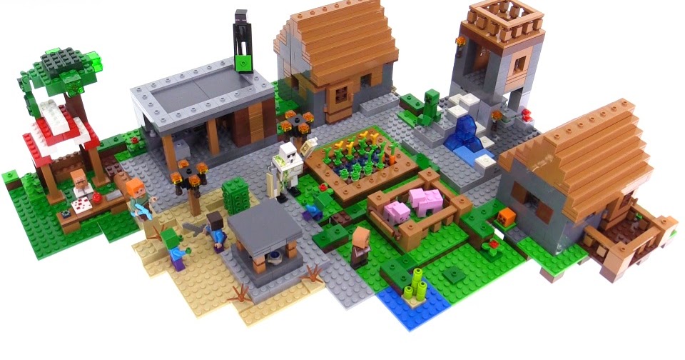 LEGO Minecraft The Village set review! 21128