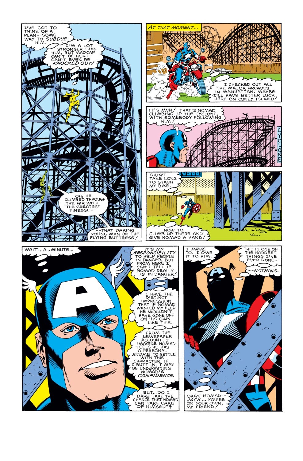 Read online Captain America (1968) comic - Issue #309 - 19