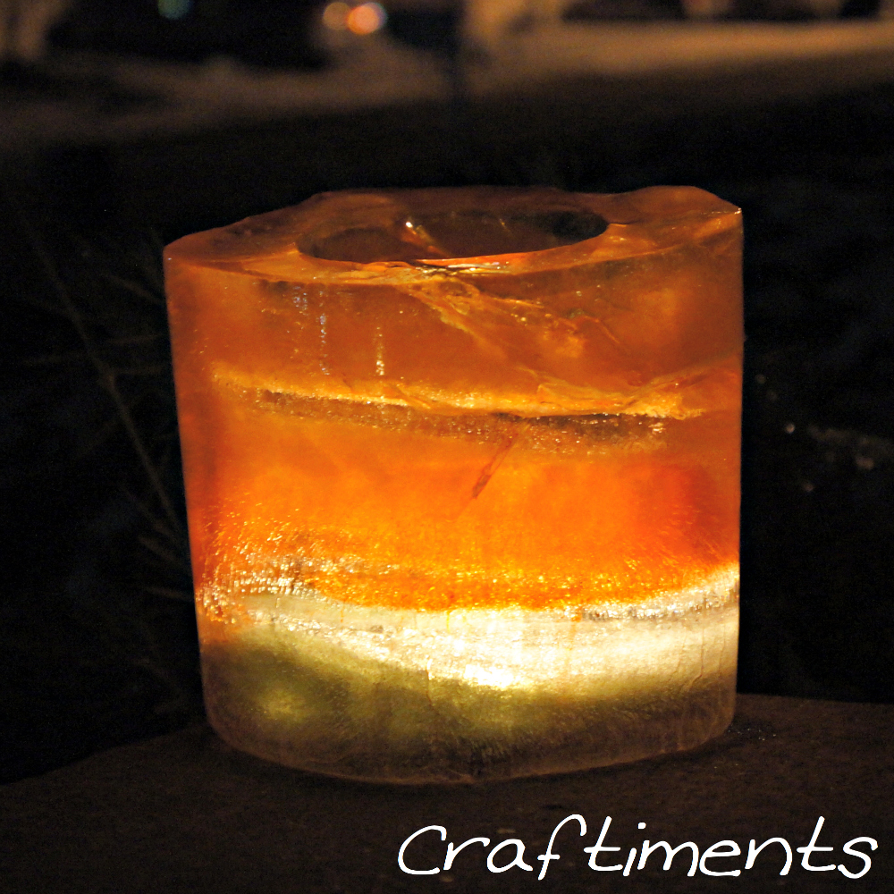 Craftiments:  Ice Lanterns
