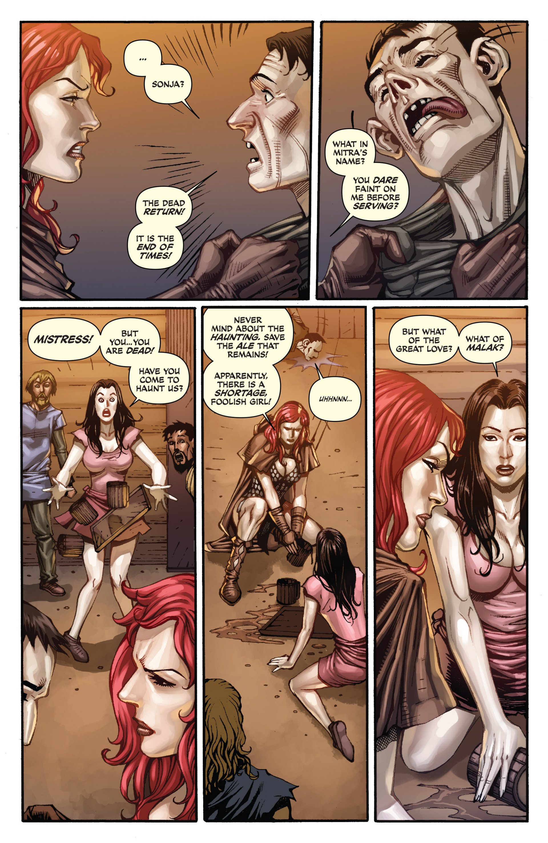 Read online Red Sonja (2013) comic -  Issue #0 - 11