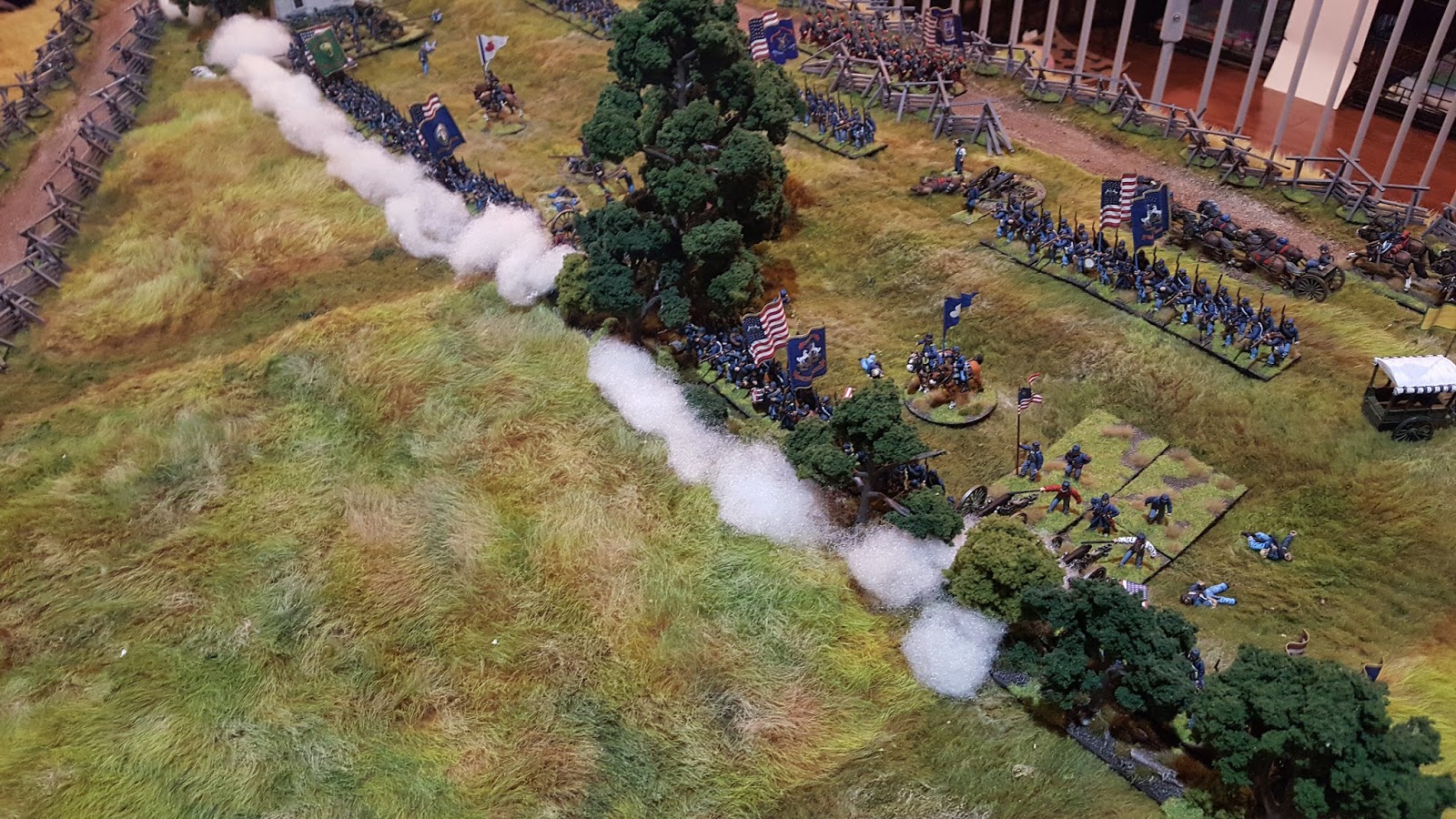 Jay's Wargaming Madness ACW Pickett's Charge AAR