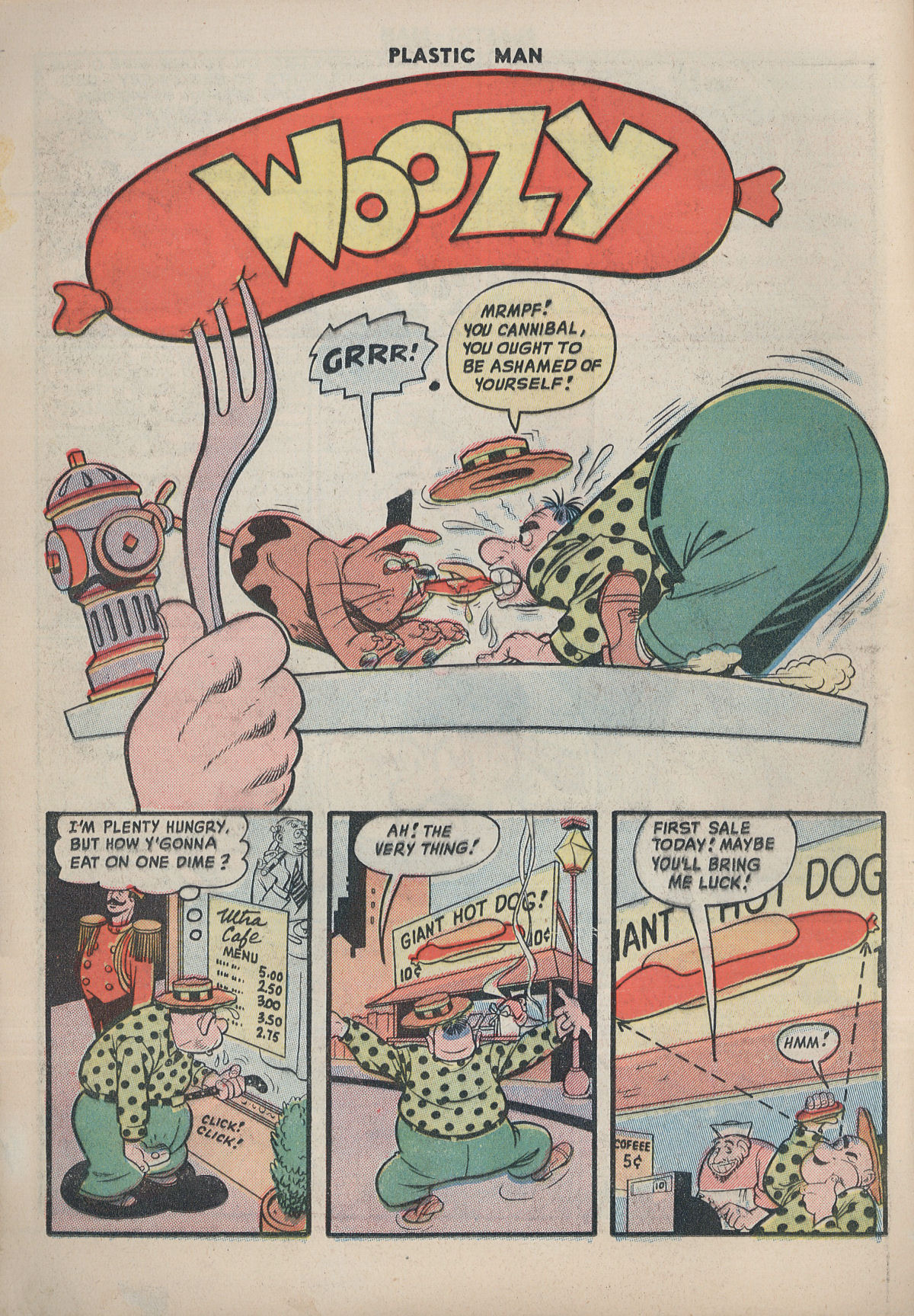 Read online Plastic Man (1943) comic -  Issue #18 - 17