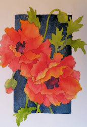 poppies watercolor painting painted tutorial workshop flowers prism paintings silk pdf water flower watercolors thepaintedprism rather pencil drawings tutorials
