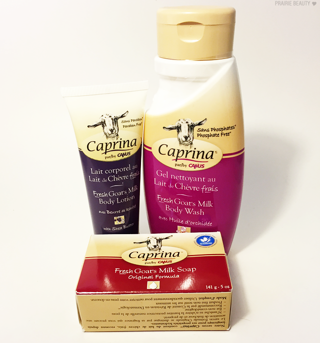 REVIEW Caprina Goat's Milk Body Care Prairie Beauty