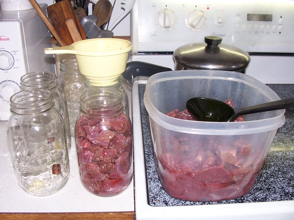 Krazo Acres Meat Week Canning Venison