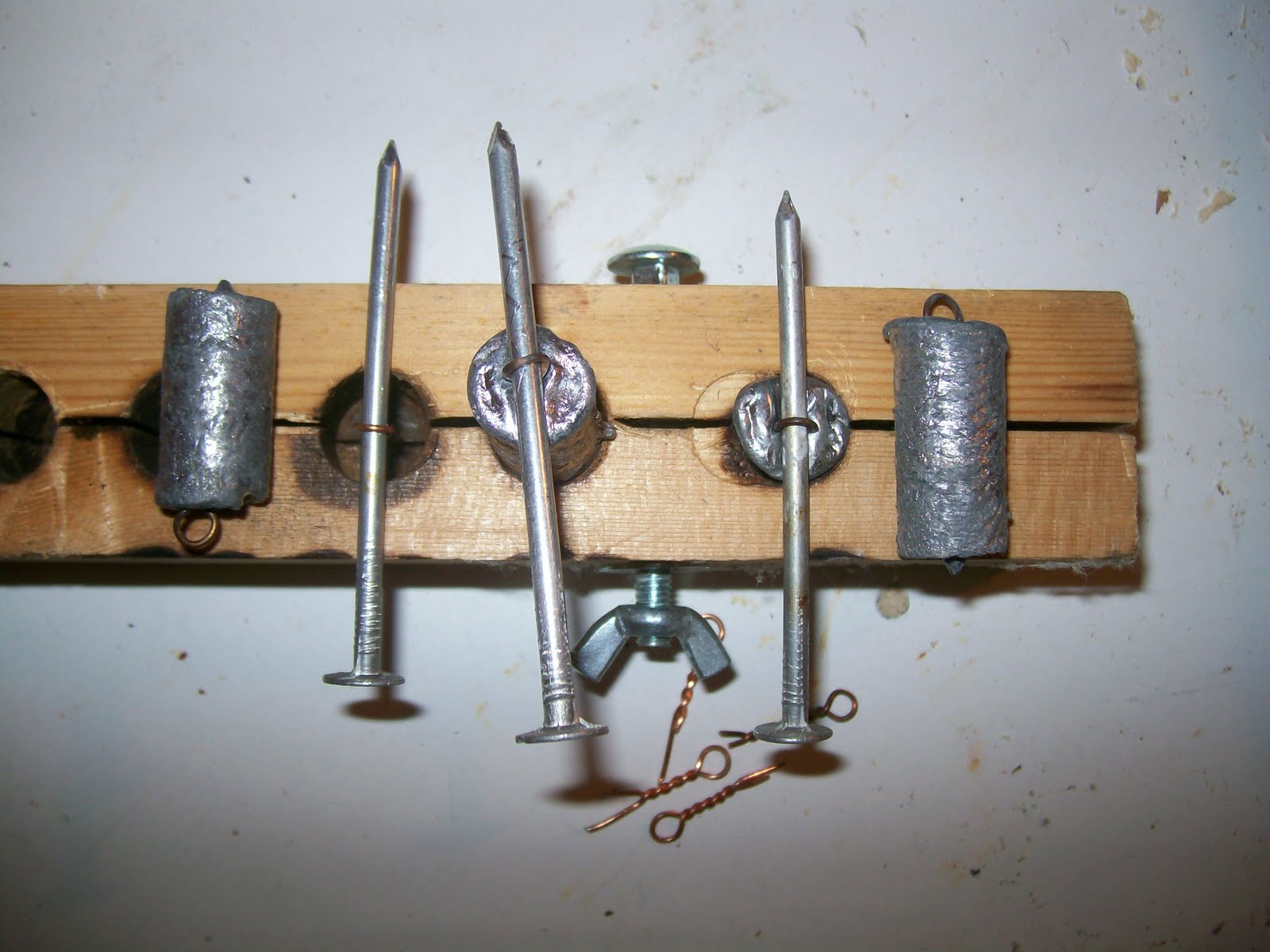 fishyfishy making lead weights the easy way