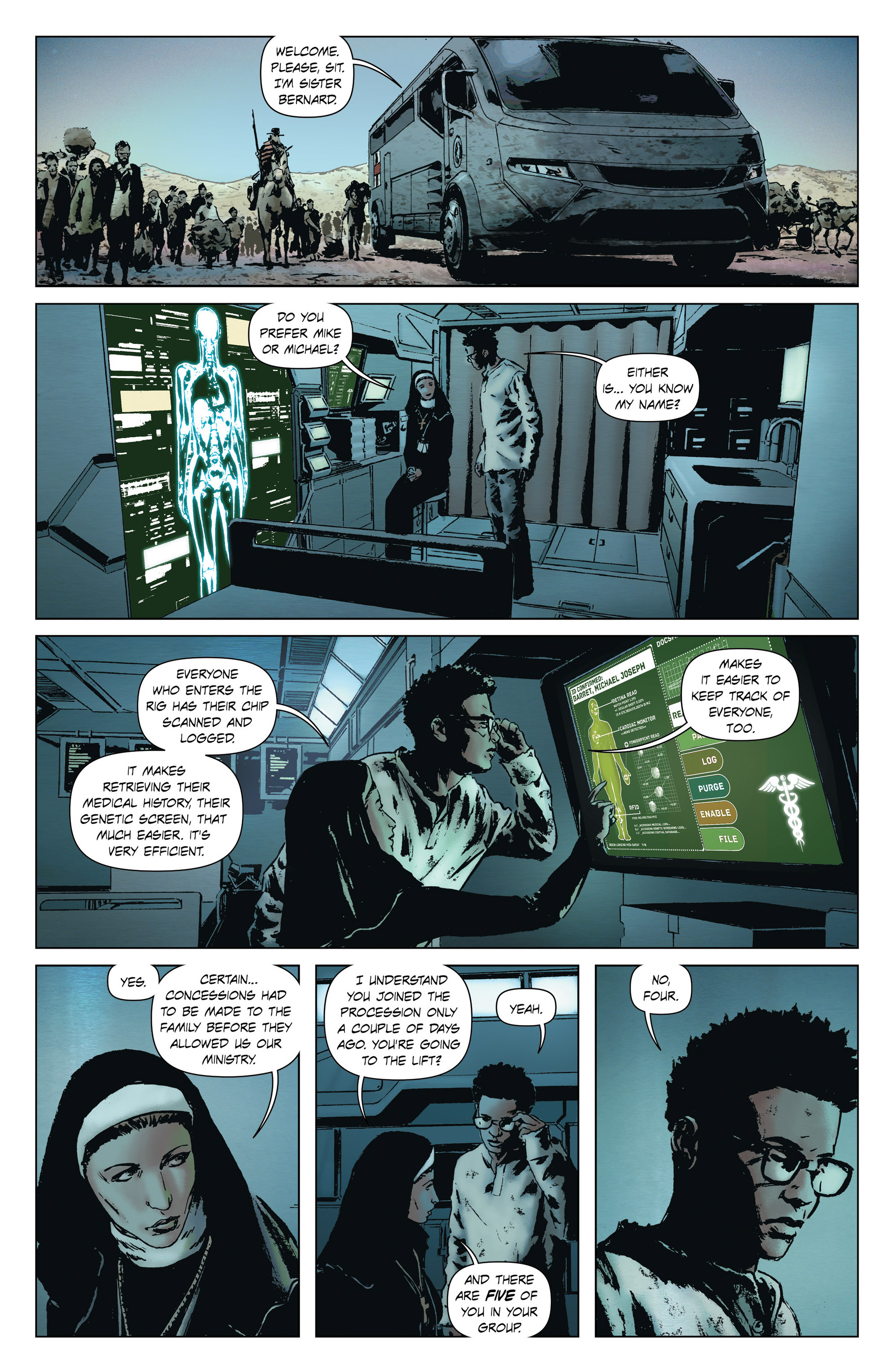 Read online Lazarus (2013) comic -  Issue # _TPB 2 - Lift - 92