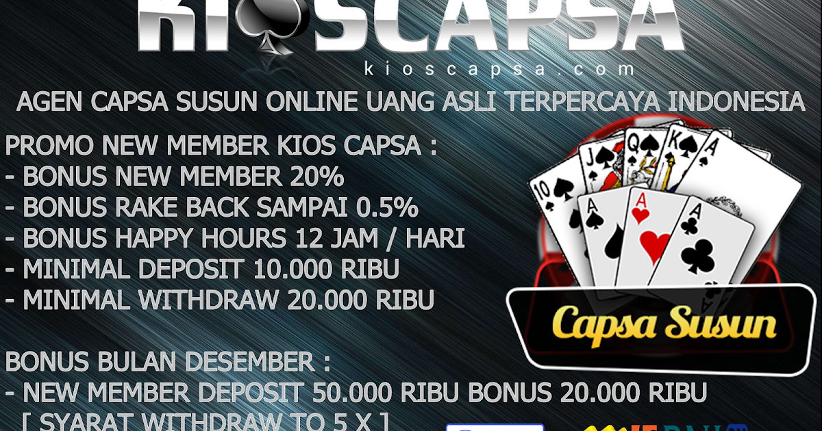 Panduan Bermain Capsa Susun Banting Online ~ Panduan Kios Capsa