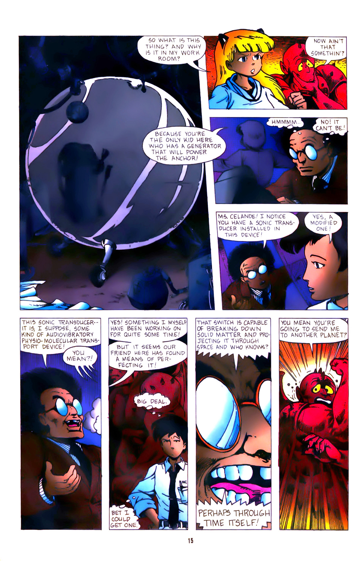 Read online Ninja High School In Color comic -  Issue #5 - 18