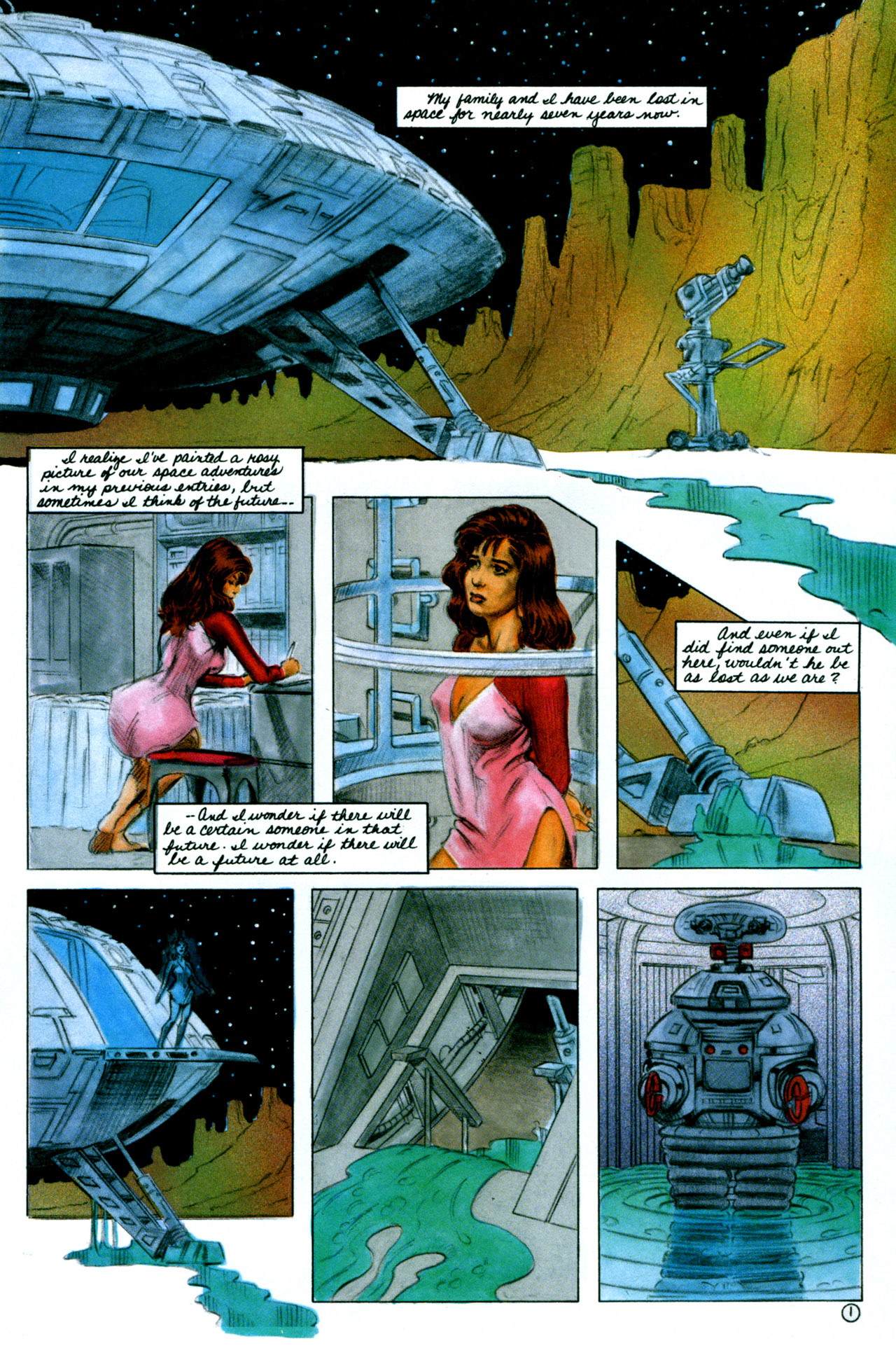 Read online Lost in Space (1991) comic -  Issue #8 - 3