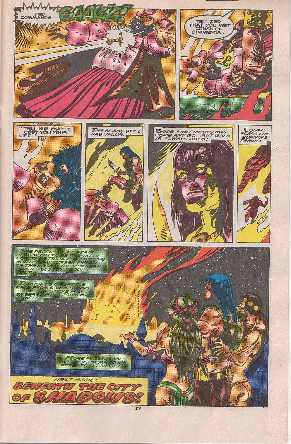Read online Conan the Barbarian (1970) comic -  Issue #216 - 22