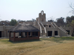 The Amazon exhibit building  in Johannesburg zoo.