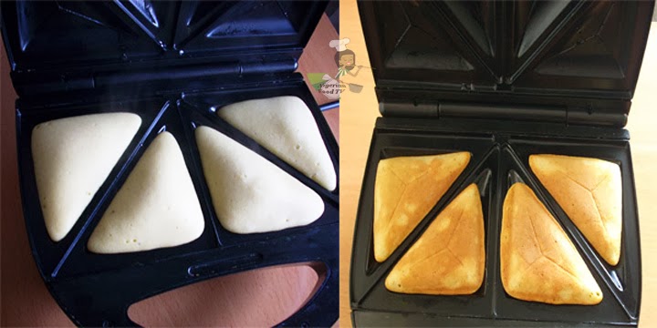 preparation of Cake in a Sandwich Toaster / Maker, nigerian cake, Sandwich maker pillow cake, sandwich maker recipes, sandwich toaster recipes