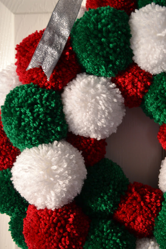 Princess Crafts Christmas Make Pom Pom Wreath Tutorial