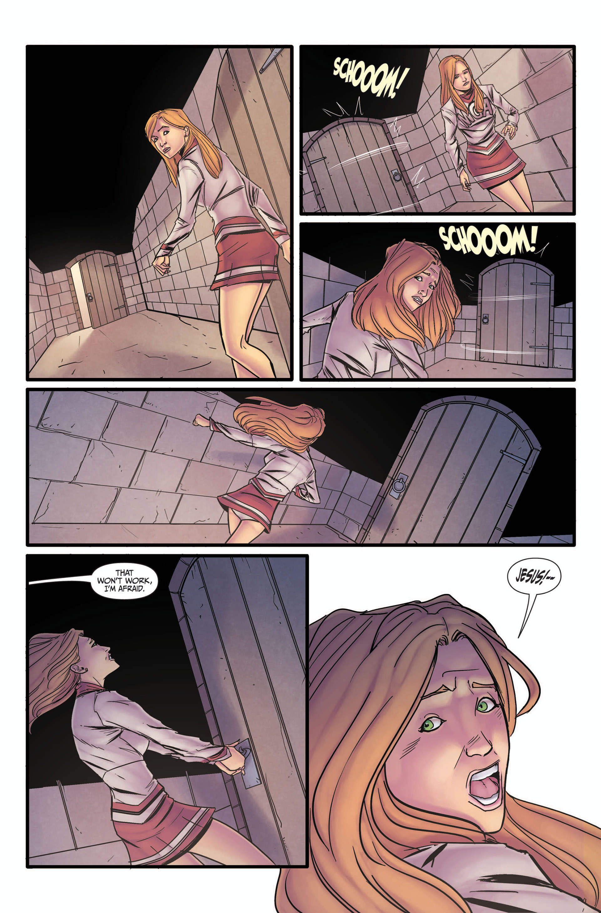 Read online Morning Glories comic -  Issue #7 - 23