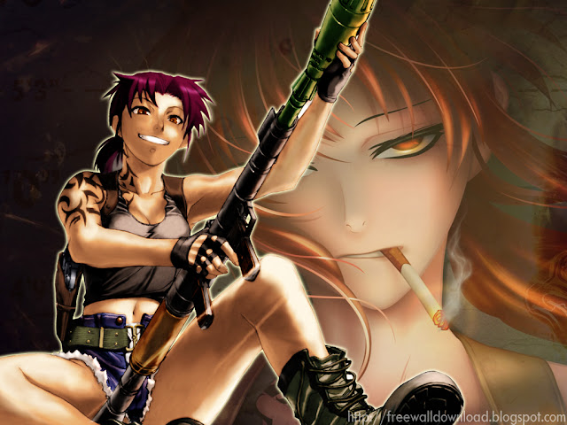 Revy Wallpaper Black Lagoon