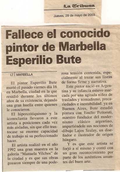 Esperilio Bute 19312003