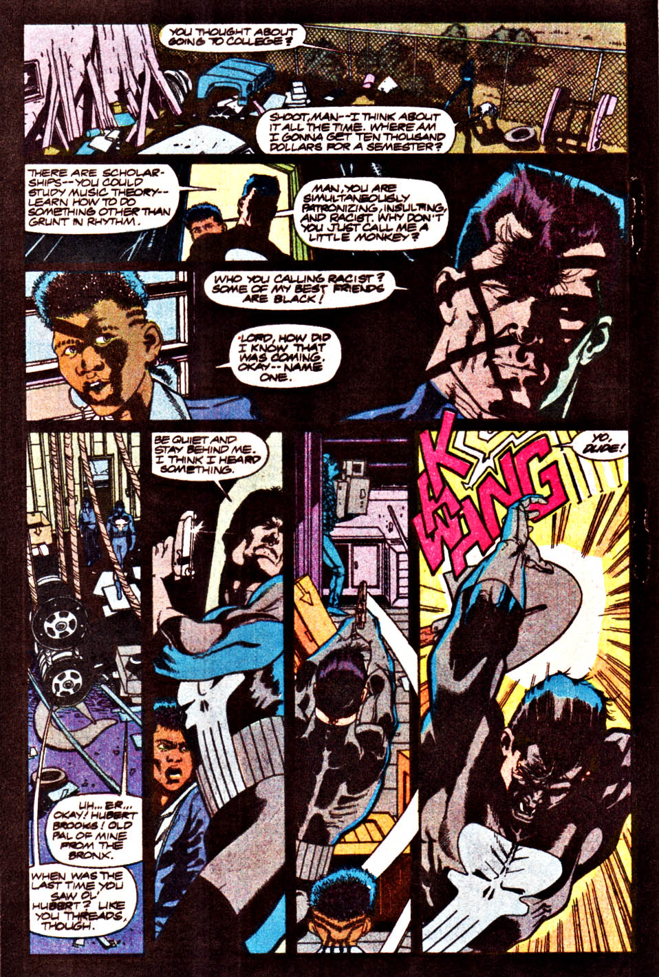 Read online The Punisher (1987) comic -  Issue #44 - Flag Burner - 18