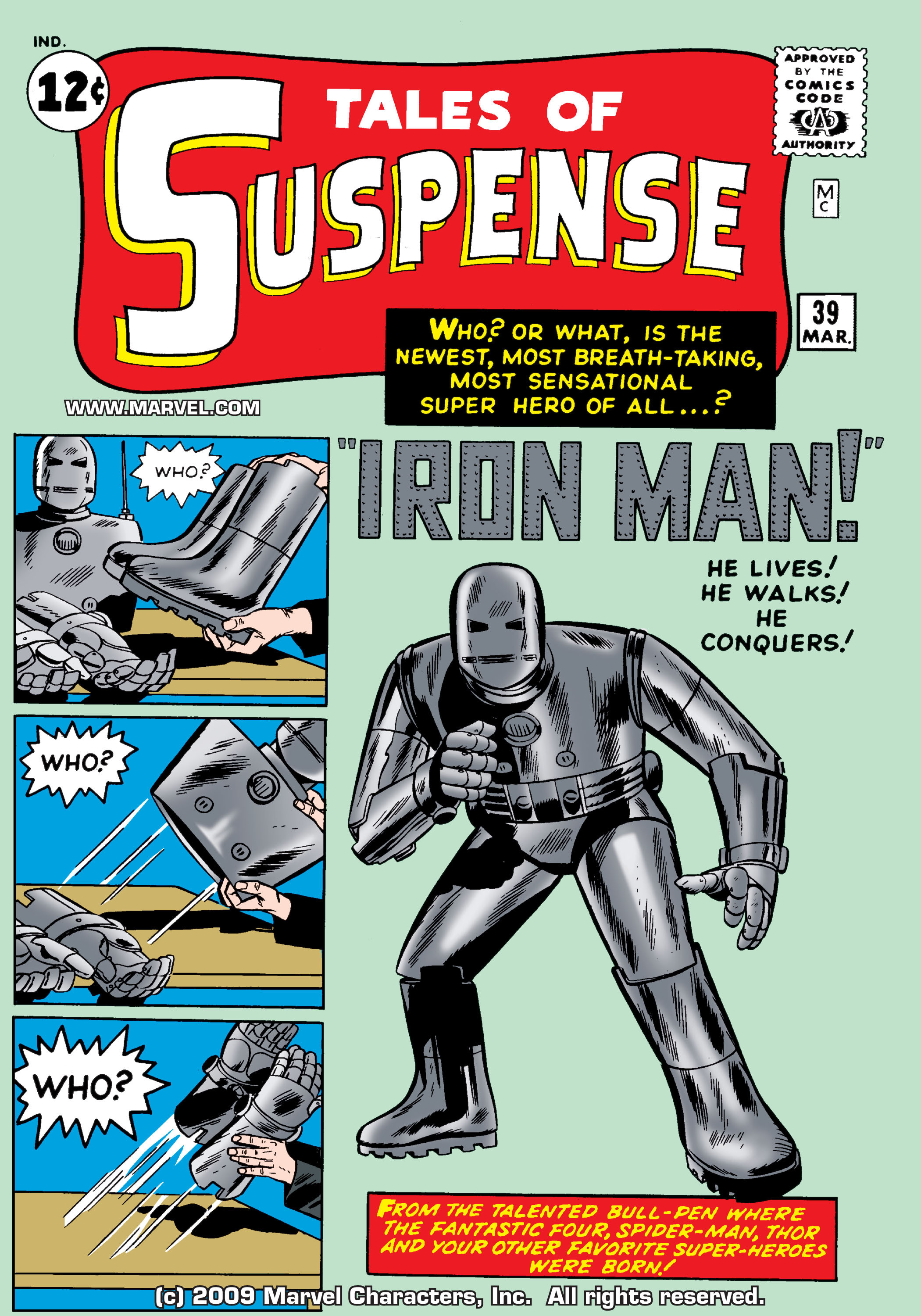 Read online Tales of Suspense (1959) comic -  Issue #39 - 1