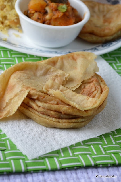 Ratala Puri ~ Sweet Potato Puri