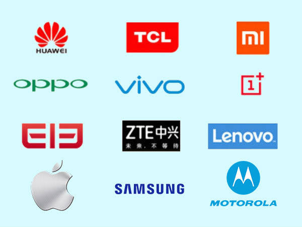 Smartphone brands