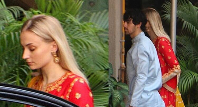 Joe Jonas y Sophie Turner ya están en India para la boda de Nick Jonas y Priyanka Chopra