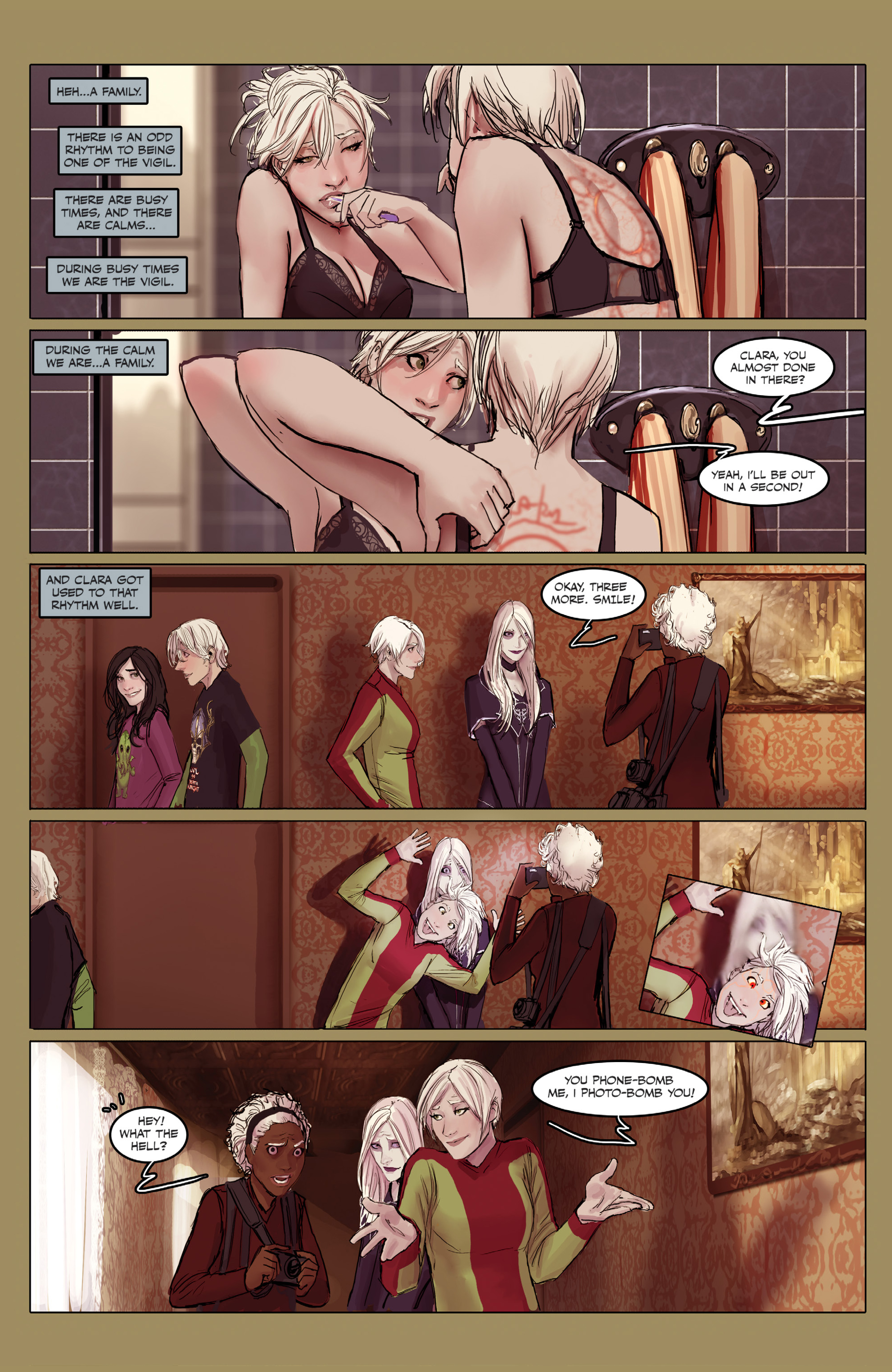 Read online Death Vigil comic -  Issue #5 - 9