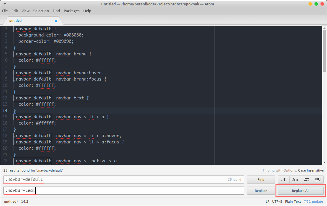 Cara Cepat Modifikasi Navbar Bootstrap