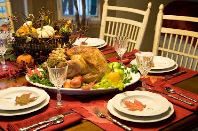 A DAY WITH THE MISTRESS BORGHESE: The Thanksgiving Table