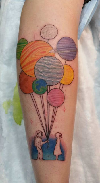 tatuagens de planetas para as meninas tatuagens de planetas para as meninas