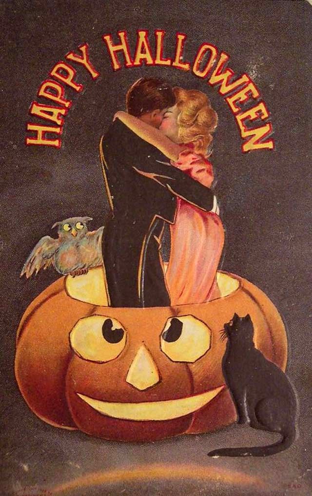 43 Hilarious Vintage Postcards For Your Halloween Vintage Everyday