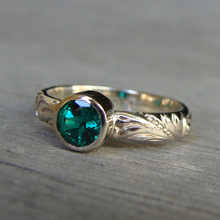 ethical emerald ring