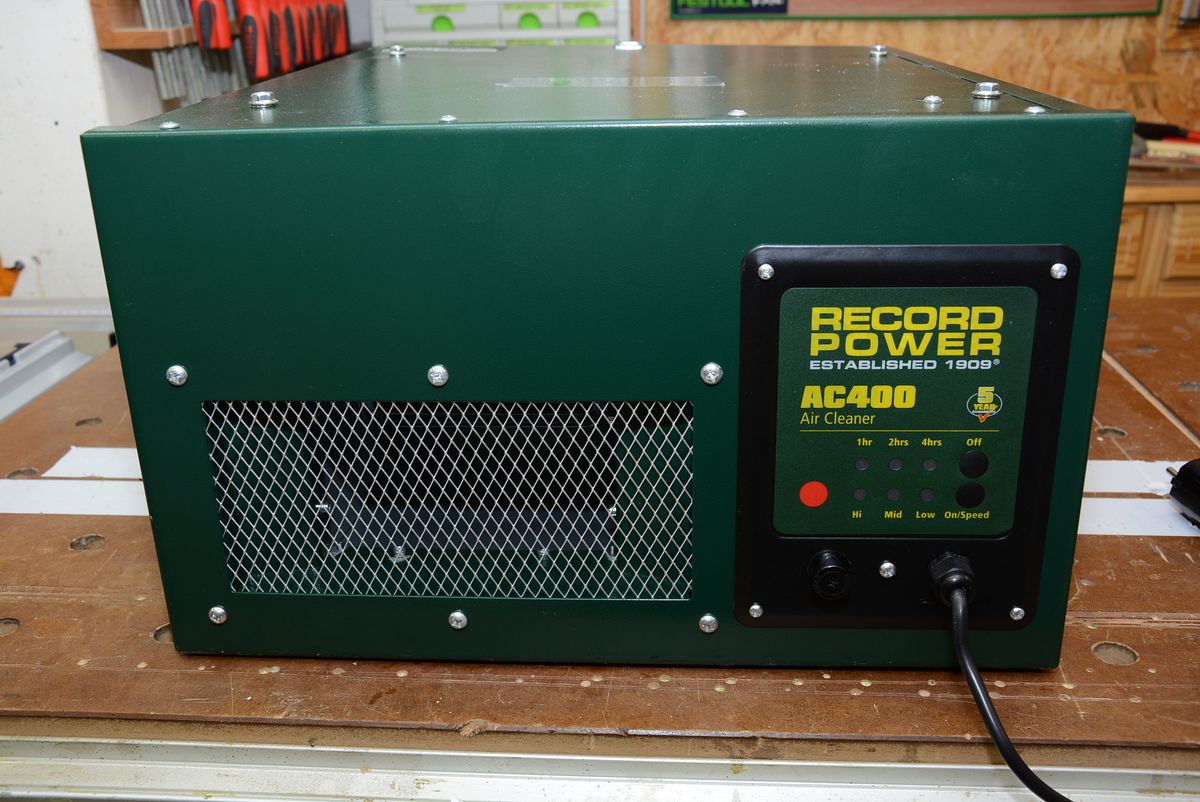Michas Holzblog Neuzugang In Der Werkstatt Record Power Ac400 Luftreiniger
