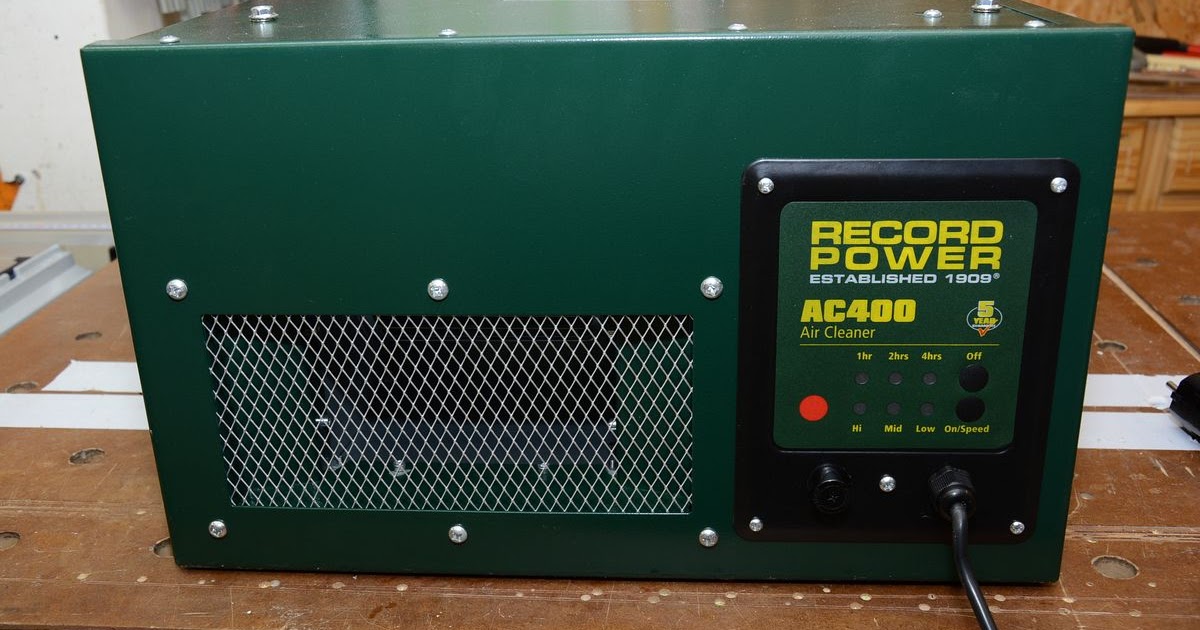 Michas Holzblog Neuzugang In Der Werkstatt Record Power Ac400 Luftreiniger